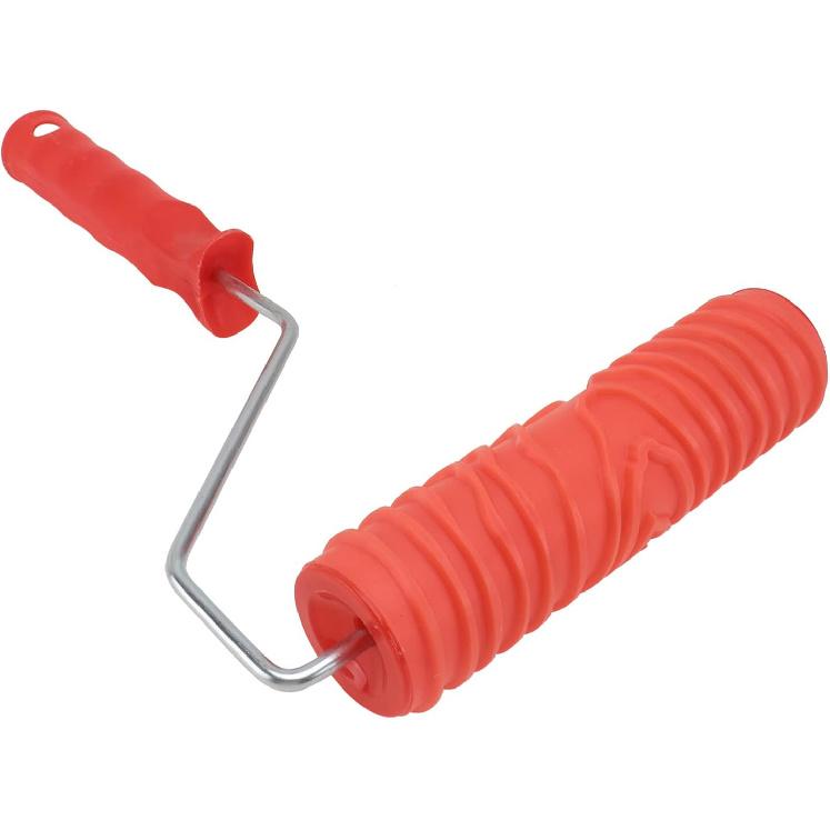T Tool Tools 7-inch Textured Paint Roller Pattern Paint Roller for Walls DIY Wall Decor Empaistic Grain Painting Roller with Handle Rollers Painting