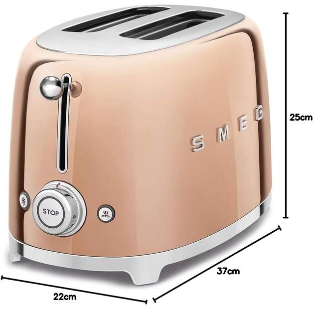 Тостер Smeg TSF01RGEU
