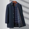 2025 Herren Business Casual Jacke mit abnehmbarem Daunenfutter - Winter Dicke Oberbekleidung