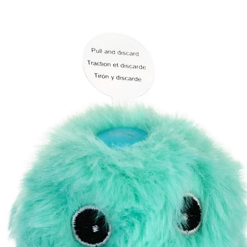 Smart Cat Toys Interactive Ball Elves Fleece Cat Ball Toys Catnip Training Toy Kitten Touch Sounding Pet Product