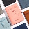 Passport Case Vintage Leather Pattern Passports Holder Women Man ID Bank Credit Card Organizer Storage Case/Travel Accessories
