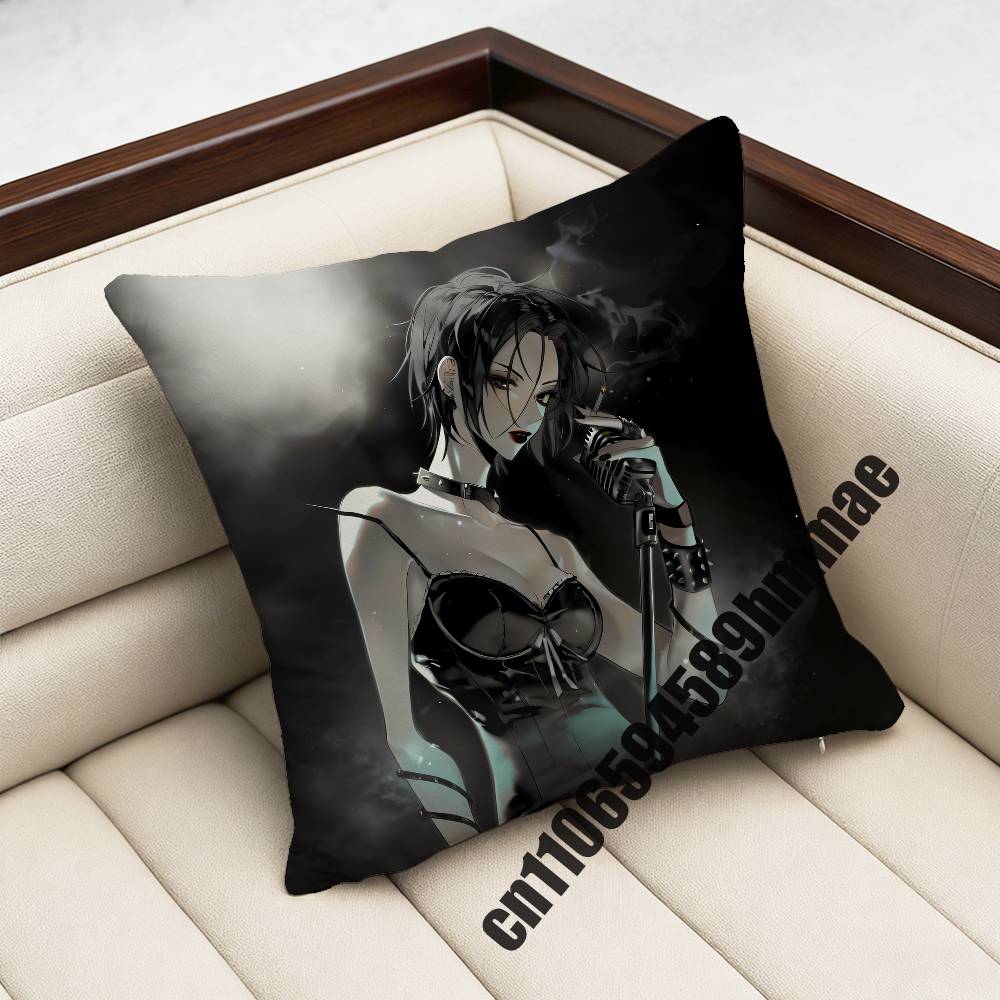 For Ren Nana Osaki Yasushi Shin Throw Pillow Case Sham 45X45Cm Decoration Square Sofa Pillowcase Pad Cover