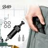 Grease Zerk Cleaner Fitting Cleaning Tool, Heavy Duty Cleaner, Up to 600PSI, Remove Cleanser from Fittings Pins Shafts Bushings, M6 M8 M10 Unclogger