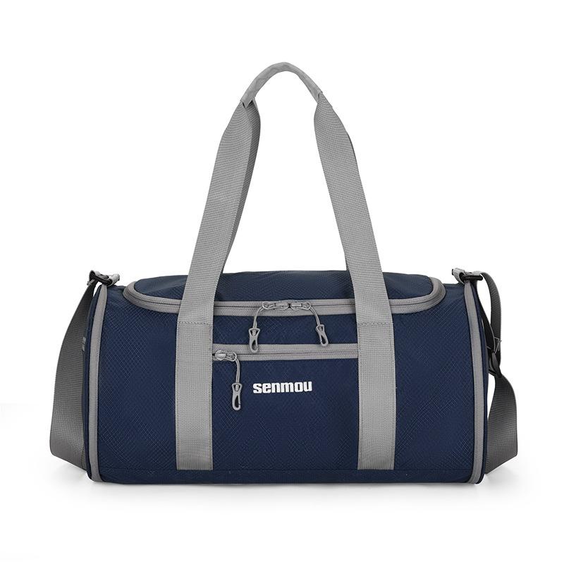 Men's and women's fashion and leisure travel lightweight folding portable travel bag portable sports fitness yoga bag