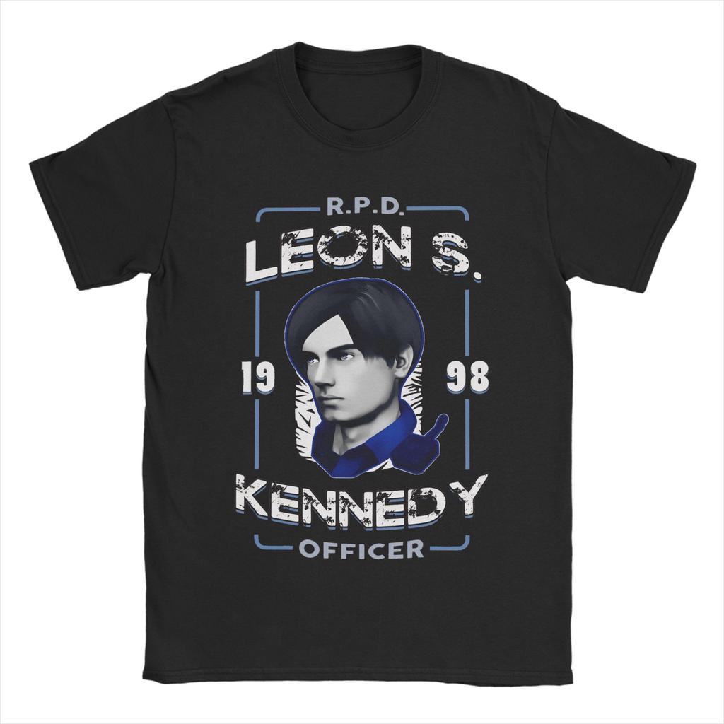 Leon Kennedy Girl Dinner T Shirt Beach Hippie T Shirts Unisex 100 Cotton ONeck 4XL 5XL 6XL Top Tees ShortSleeve Y2K Retro Tshirt