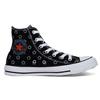 Chuck Taylor All Star Hello Kitty x Chuck Taylor All Star High 'Zwart' Dames 163919C