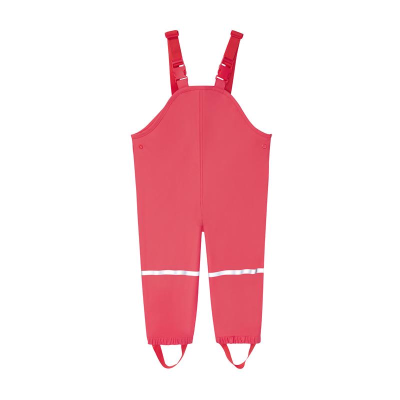 

Kids Waterproof One-Piece Rain Bib Pants for Boys & Girls - Ideal for Kindergarten and Elementary School Mud Play 122/128 cm