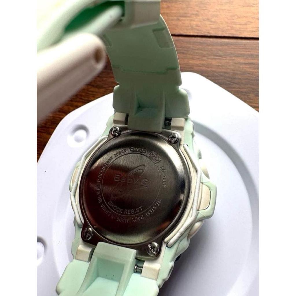 Used CASIO Baby-G Digital Watch Mint Green
