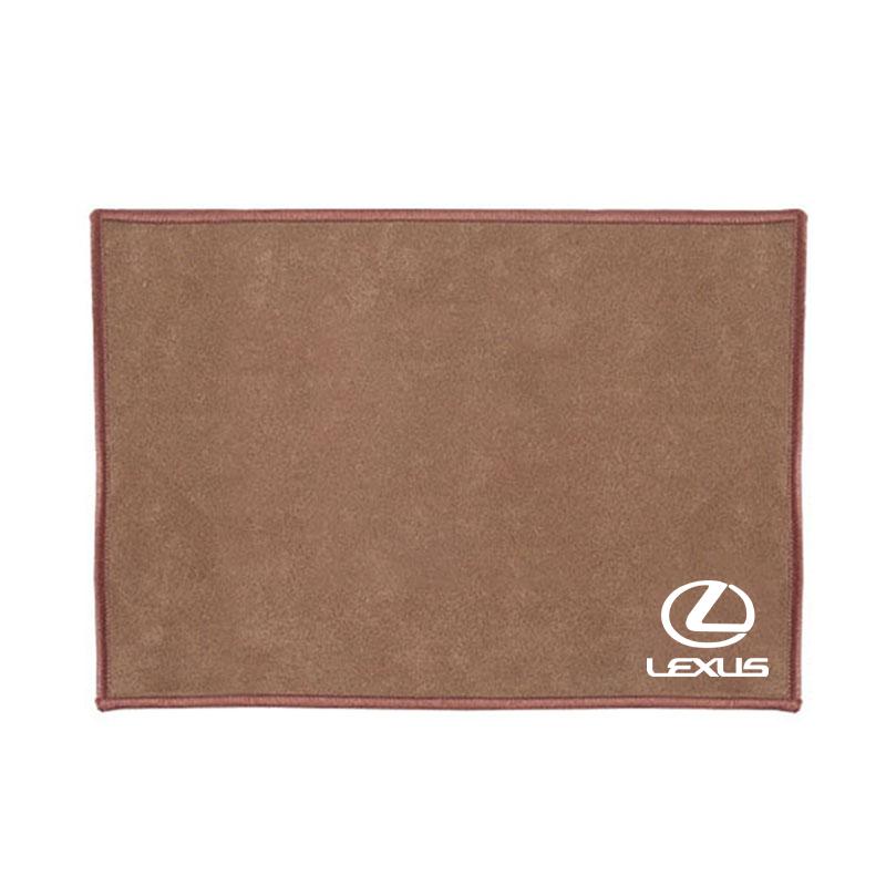 

For Lexus LS LC RZ IS350 ES300 GS350 CT200h GX460 LX570 RX500h Car Logo Cleaning Drying Cloth Wash Towel Soft Double Layer Rags коричневый