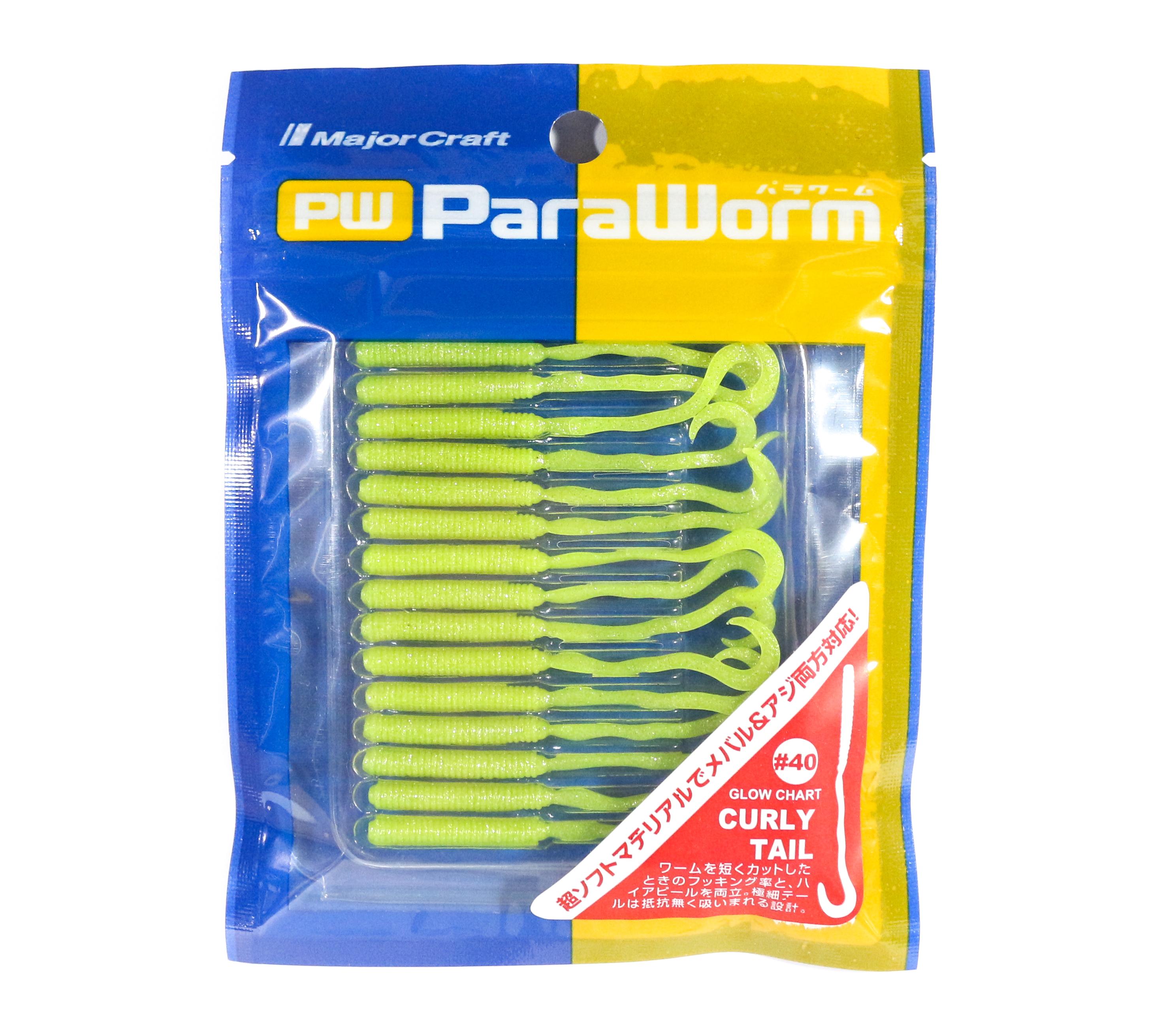 

Распродажа Мягкая пластиковая приманка Major Craft Paraworm PW-CURLY 040 (5644)