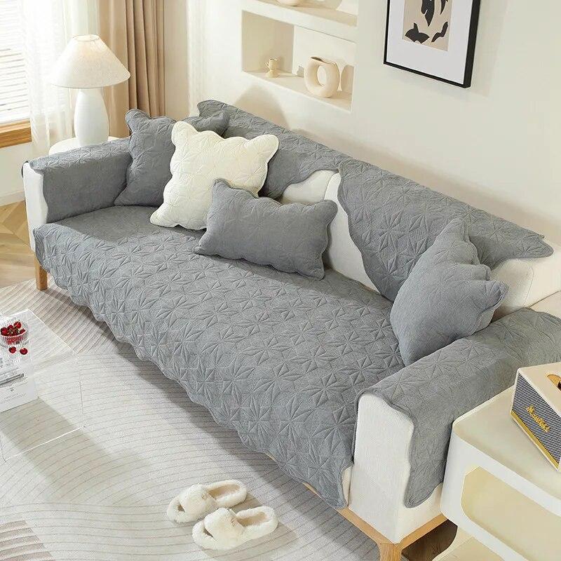 1PC Chenille Sofa Cover Sofa Towel Soft Non Slip Sofa Slipcover Furniture Protector For Bedroom Office Living Room Home Decor