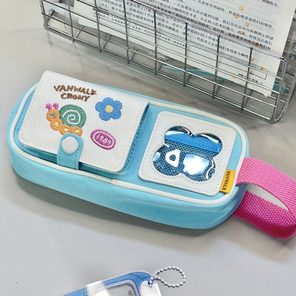 Portable Pencil Case Large Capacity Pen Box New Pen Bag Back To School