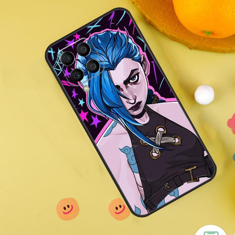Anime Arcane Jinx For Samsung Galaxy M31s M13 M33 M53 M52 M32 M12 M14 M34 M54 M11 M21 M51 M20 M15 M55 Case