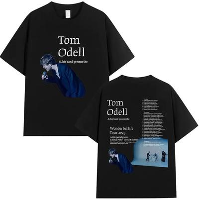Tom Odell en Zijn Band Presenteren Een Prachtige Levensreis. In de zomer van 2025 zijn katoenen T-shirts voor heren casual en hiphop