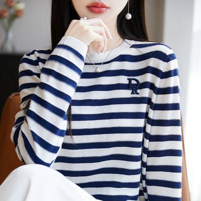 Pull femme toutes saisons 50 % laine, 50 % soie | Pull léger et chaud en mélange | Tricot de luxe en cachemire et soie