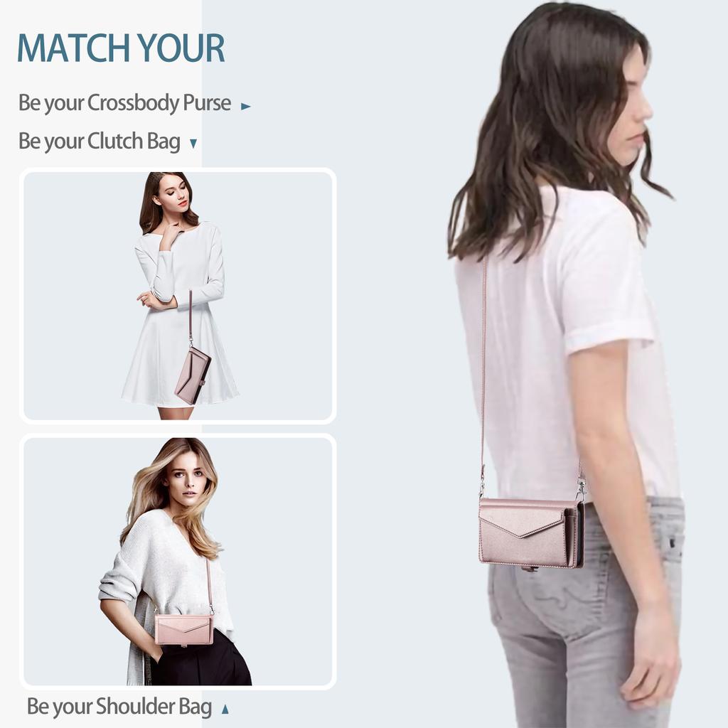 Für Motorola Moto G85 5G Lederhülle Brieftasche Ständer Handyhülle mit Riemen