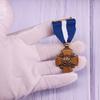 Navy Cross Collection Commemorative Badge Highest Honor Cross Propeller Medal Is A Combination Ship, Warship, Sailboat, Anchor