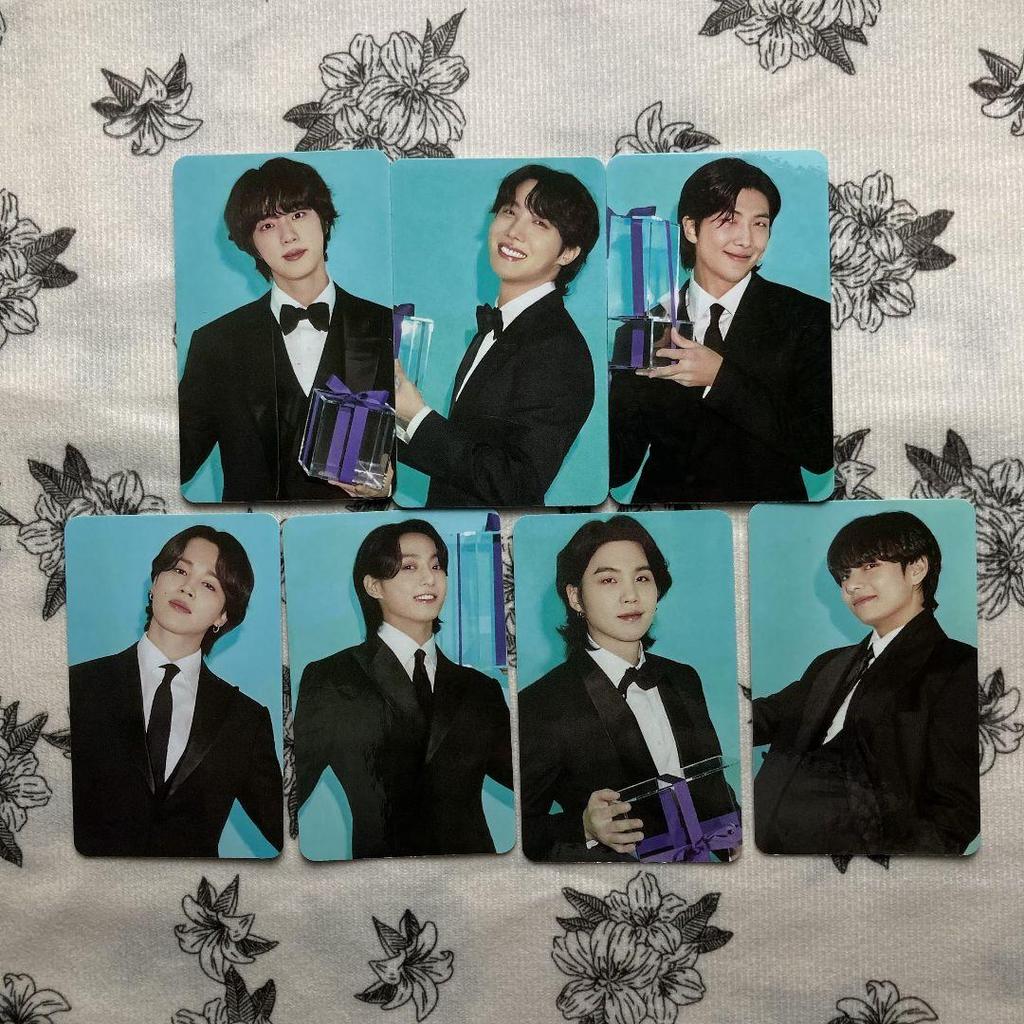 [USED] 2022 BTS TMA THE FACT Random 7 Trading Cards