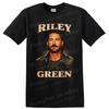 Riley Green Country Sänger Porträt Vintage Konzert Grafik T-Shirt Fan Shirt Kunst