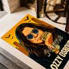 Ozzy Osbourne: Legend Personalized Name Floor Rug Office Rug Design for Foyer Dining Room Entryway Bedrooms Antislip Carpet Office home decor