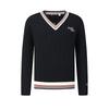 Fila Tennis Fashion Minimalist Classic Retro Sports College Style Casual Versatile Comfortable Knitted Loose Sweater Unisex sweater A11U613401FNV