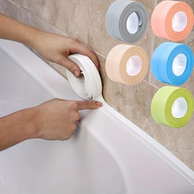 Durable PVC Waterproof Sealing Tape - Multipurpose For Kitchen, Bathroom Bathtub Corners