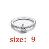 European New Butterfly Flower Heart Star Jewelry Set 925 Silver Earrings Ring Necklace for Women