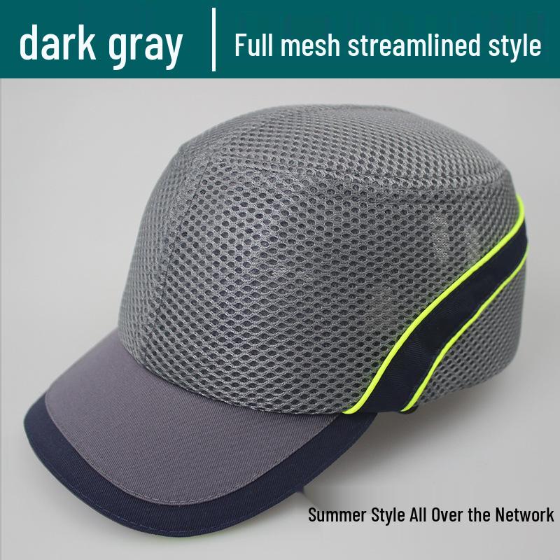 Lightweight Breathable Anti-Bump Cap with PE Shell for Impact Protection and Safety