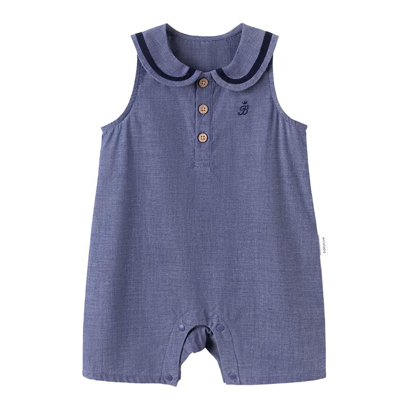Babylove Summer Pure Cotton Sleeveless Romper 80