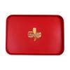 Red Double Happiness Wedding Tray – Festive Fruit & Candy Plate for Banquets