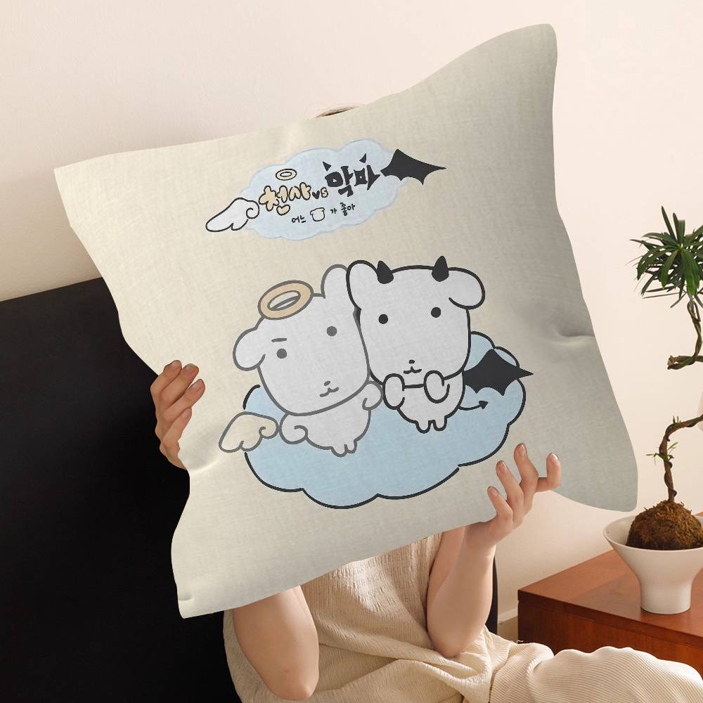 G-Ganadi Pillow Cushion Cover Pillowcase Living Room Sofa Home Decor Customized