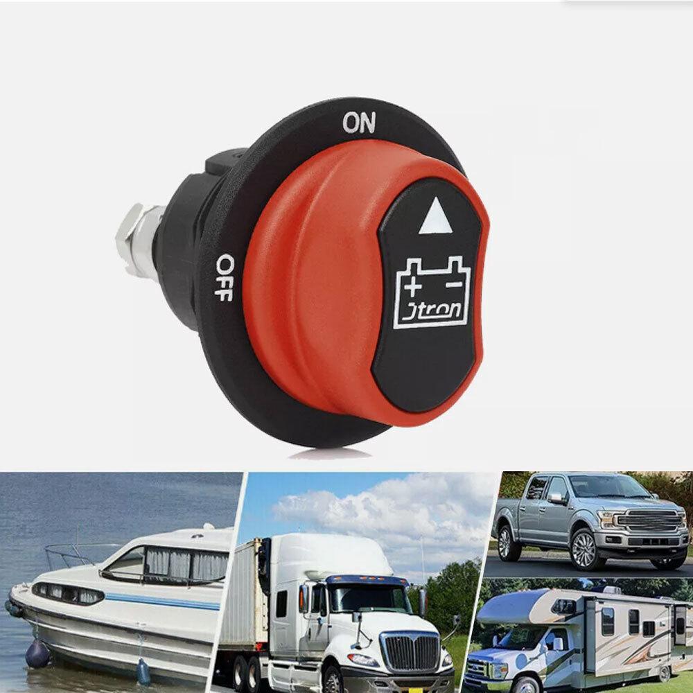 Battery Disconnect Switch 100A 12V for Car Truck SUV Boat Marine