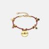 Bracelet - Luxenter - Liskel - Cristal rouge - Or jaune 18k - 16cm + 3cm d'extension