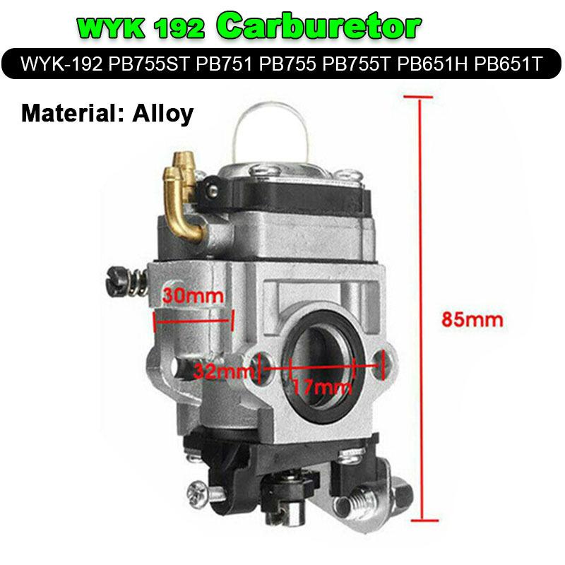 Engine Carburetor Brush Cutter Strimmer Cutter Chainsaw 15mm Carburetor Kit 43cc 52cc Engine Carburetor 40-5 44-5
