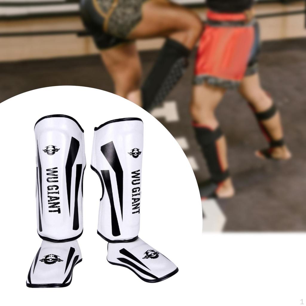 Vybavení chráničů holeně Snadno se čistí a udržuje Noha s chráničem nártu pro kickbox