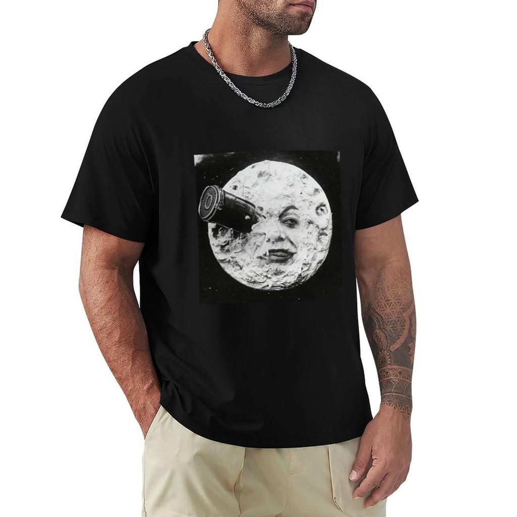 A Trip to the Moon (1902) T-Shirt basketball graphic tees rapper graphic tees t shirts for men