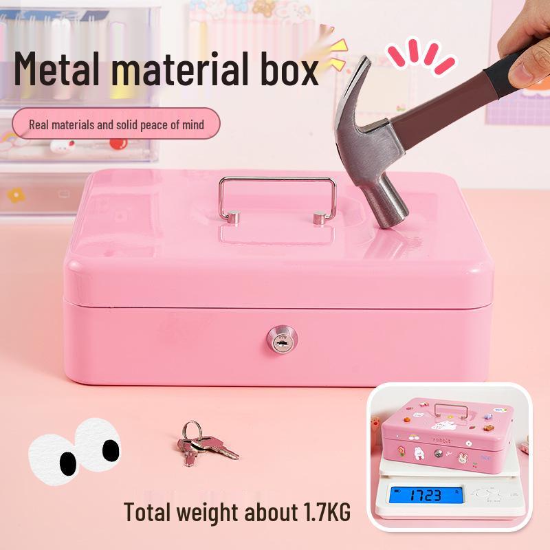 Kids' Large Capacity Piggy Bank 2025 - Savings Storage Cash Register Money Box