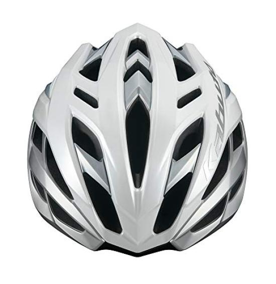 KABUTO VOLZZA White Silver Bicycle Sizes JCF Certified Helmet, S/M (55-58cm),