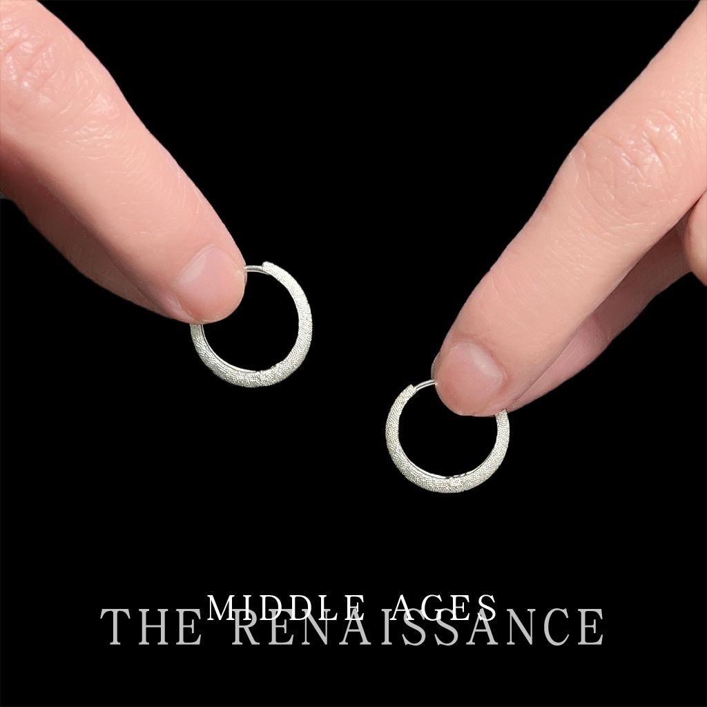 Ветровые матовые серьги-молотки модные серьги серьги для commuters украшения для ушей