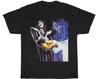 Vintage Ace Frehley Smoking Guitar Cotton Black All Size Unisex Shirt En837