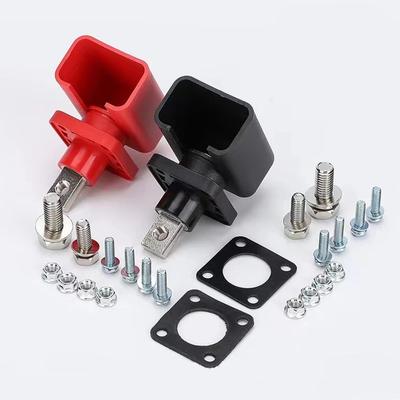 200A Lithium Battery Terminal Block Energy Inverter All-Copper Battery Power Terminal Through Wall Type Easy To Install