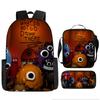 Traditional Creative Cool Total Drama 3D Pattern Pupil Schoolbags For All Oxford Water-resistant Laptop Versatile Journey Rucksacks