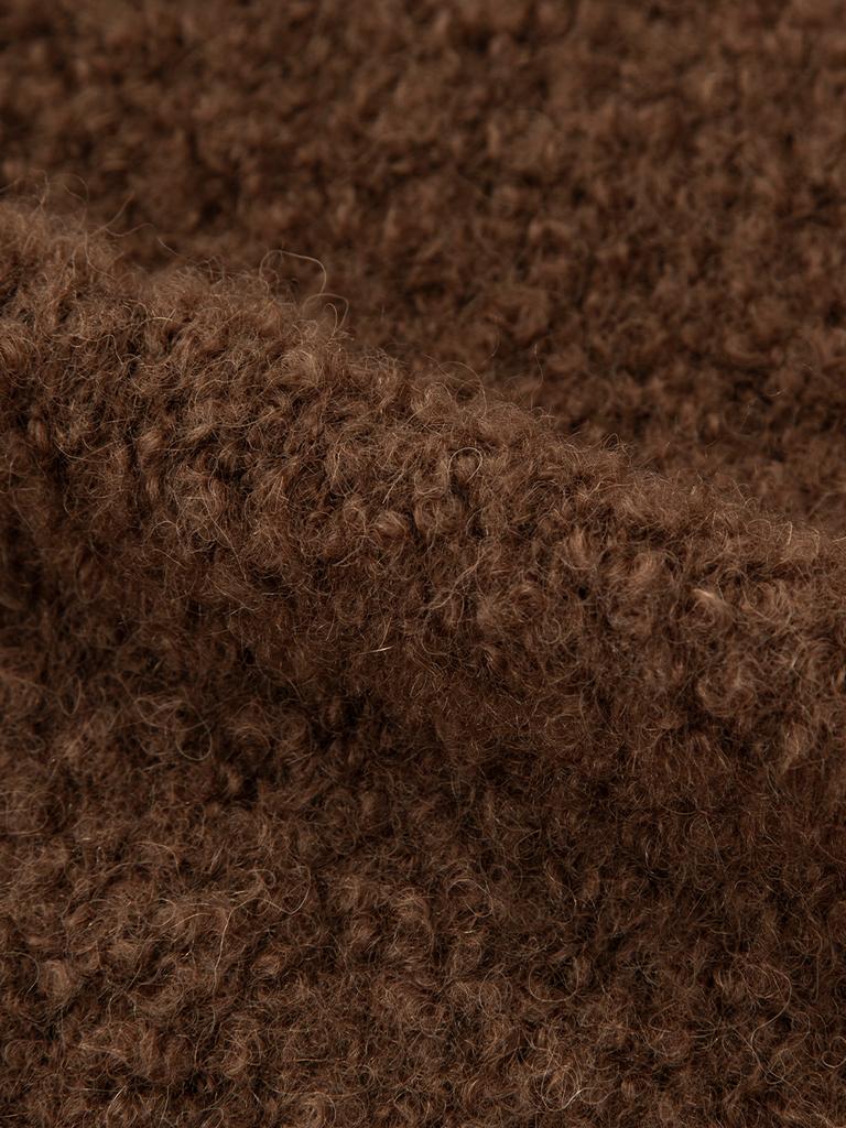 ASIF CALIE Alpaca Round Knit Brown