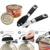 1 Piece Professional Can Openers Stainless Steel Tin Can Openers Manual Tin Jar Bottle Cans Opener With Bear Opener YY012