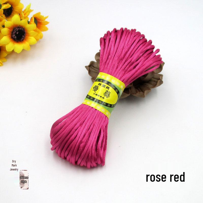 Jade Thread No. 5 DIY Woven Jewelry Cord for Chinese Knot Making