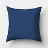 Sofa Cushion Pillow Home Decor Pillowcase Geometric  Cover Blue Grey  Decoration