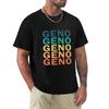 Geno Name T Shirt  Geno Vintage Retro Geno Name Gift Item Tee TShirt Hippie Clothes Funny Tshirt Cotton T Shirt Men