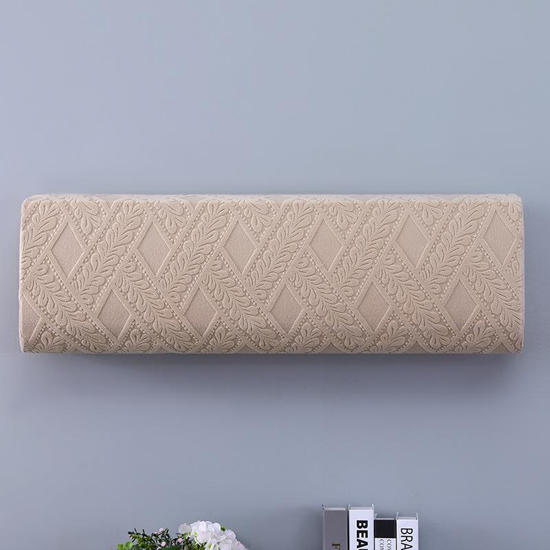1PC Air Conditioner Dust Cover Solid Color Home Decor Soft Wall Mounted Protector Protective Easy Cleaning Cover Classic Dust