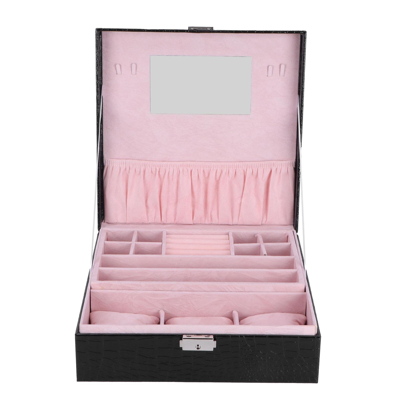 

Jewelry Box Earrings Jewelry Display Case Bracelet Watch Organizer Wedding Gifts