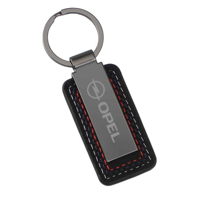 BBHI3 Alloy Keychain Holder for Opel ZAFIRA Logo J H G Corsa D Key Ring Gift Auto KeyRing Pendant Keys Buckle Car Styling Decoration
